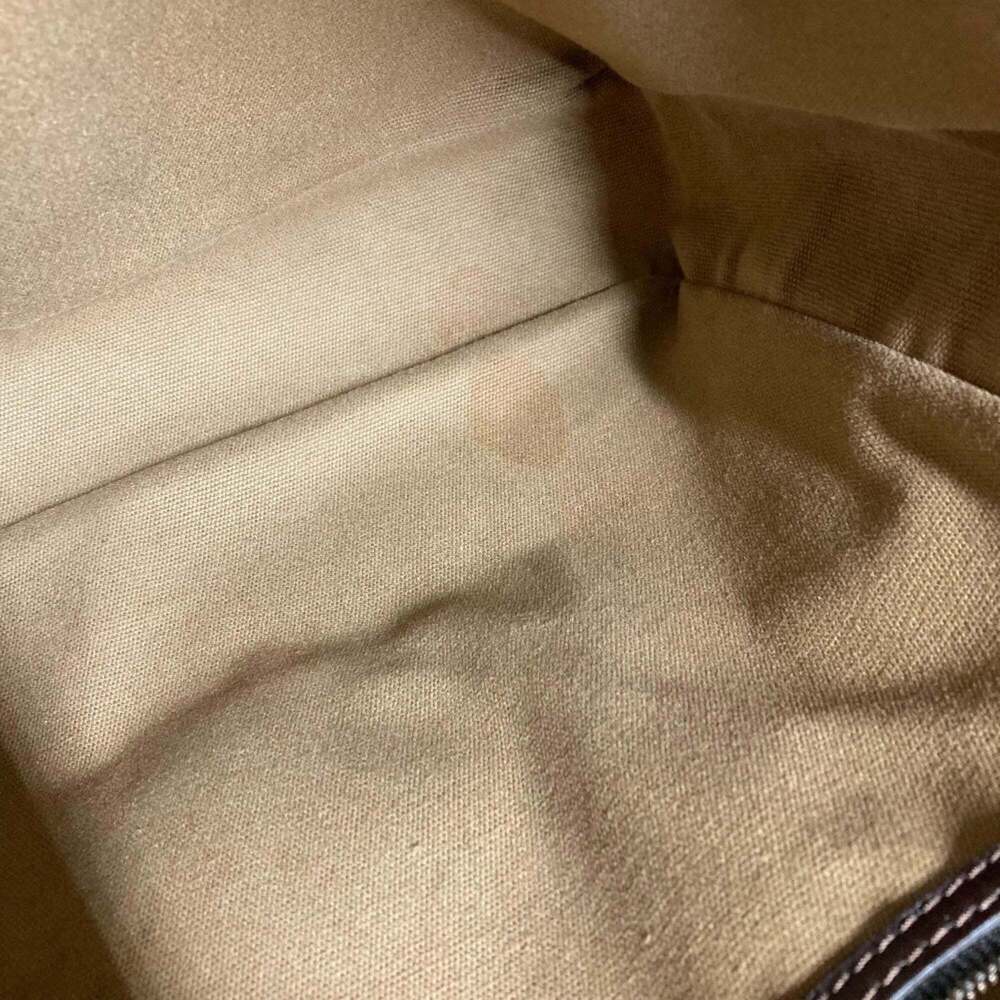 LOUIS VUITTON Authentic Brown Leather Tote Bag - Picture 13 of 16